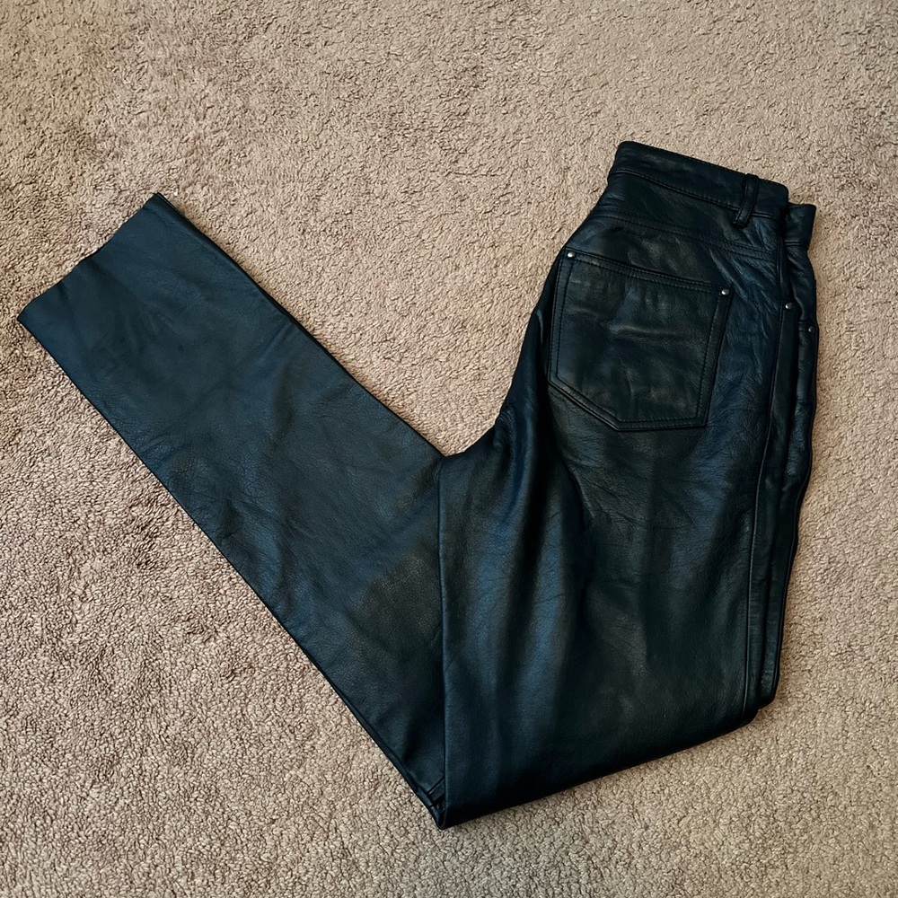 Vintage - Wilsons Maxima black leather pants